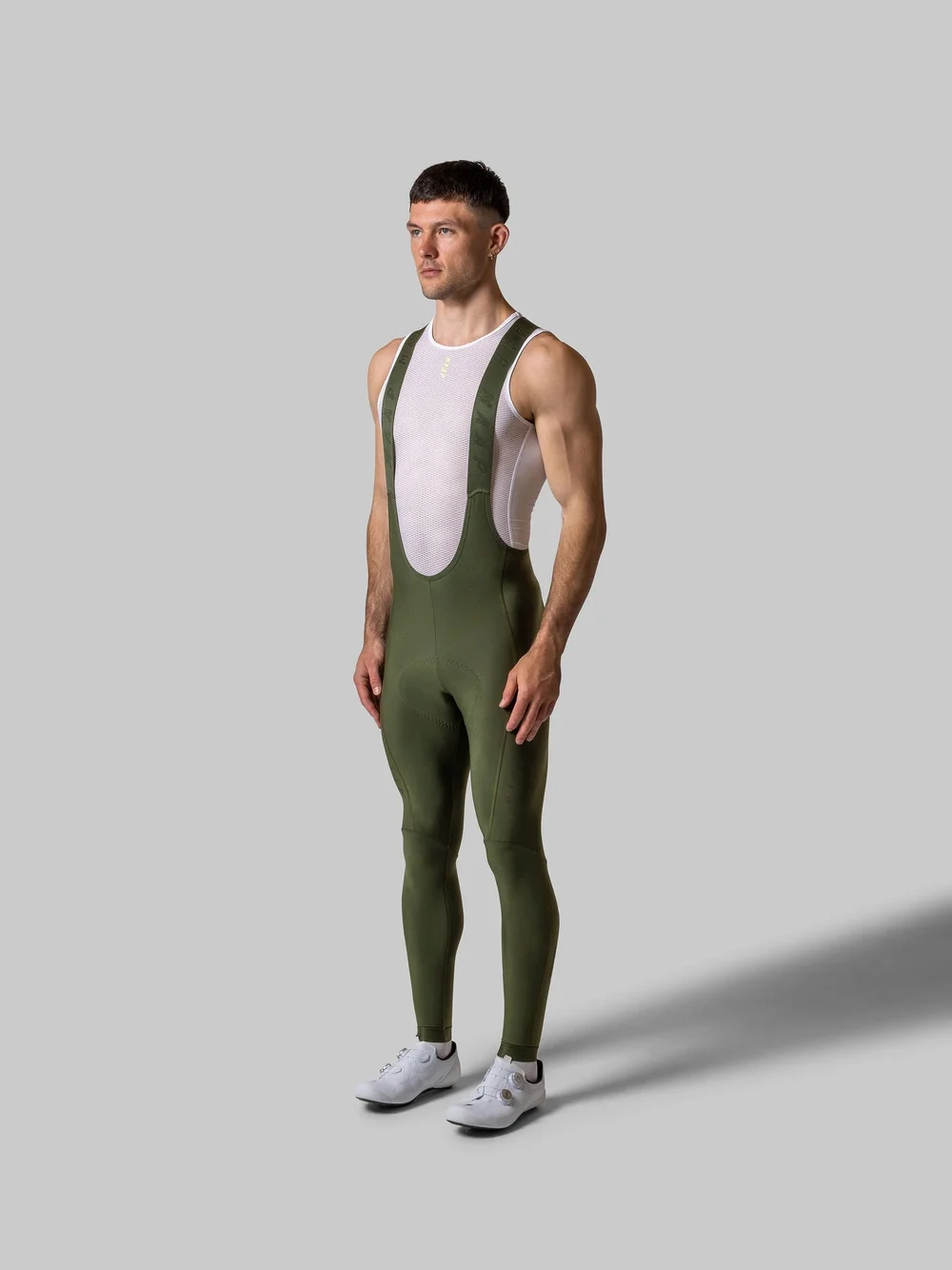 MAAP Team Evo Thermal Bib Tight Bronze Green Men — Cycle Store Zurich